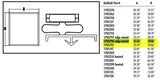 DELFIELD Gasket Part # 170-2751- Size 59 1/16 X 23 1/8 MAG