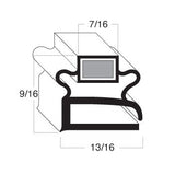 Delfield Gasket 23 1/8 x 59 5/16 OEM Part #1702009, 170-2009
