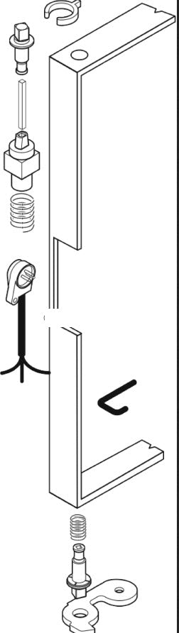 DOOR CLOSER TORSION ROD KIT Zero Zone – Cooler Party