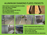 1/8" Aluminum Diamond Plate 48" x 96" - full sheet 