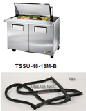 True Refrigeration Gasket # 810809 – Sized 22-1/2" X 25-7/8" For True Unit Model #TSSU-48-18M-B