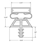 KOLPAK Gasket Part # 22519-1075- Size - 20-10-018  78 X 36 MAG 3SCLSFT  Models: FSU, WICWIF, 18713S, 18715S, 18813S, 18815S, 18815S, 18803S Numbers: 155-1017, 22519 1075, 22519-1075, 225191075, 6694