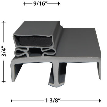 VICTORY Gasket Part # 50600804- Size - 20-10-508  28 5/16 X 25 1/8 MAG 4SC