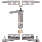 HINGE, ASSEMBLY LH/RH CHROME