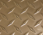 KCC - 1/16" Aluminum Diamond plate cuts  Total Material : 4 x 10 qty 2 x $225 4 x 8 qty 5 x  $195  Total : $1425 plus tax  No charge for cuts Free Delivery outside Manhattan  NO FOLDED CORNERS - FLAT CUT OF 8 X 48 NEEDED TO BE BEND BY CUSTOMER AT A LOCAL 