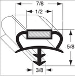 NORLAKE GASKET, 25 X 66-3/4" DART
