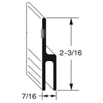Numbers: 013921, 078145, 118637, 13921, 78145 44-108 32-5/8" DOOR WIPER GASKET