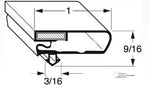 Arctic Air Gasket - Snap In Magnetic Size - 31 1/2" x 62"  ARCTIC AIR GSK 31-1/2 X 61" Models: GDR22CWLF1, GDR22CW, GDR22CWR, GDR22CWR2 , 11-666, 216657200 
