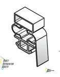Custom Made Gasket Profile 1515 (254 ) For  Drawers , Under Counter , Reach In and Walk In Cooler