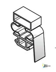MAG.GASKET 24-3/8" X 25-7/8 GJ pp67