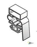 MAG.GASKET 24-3/8" X 25-7/8 GJ pp67