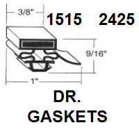 Turbo Air Refrigeration Gasket # 30223R0100 – Sized 26" x 53.5" For TurboAir Unit Model # TGF-23F