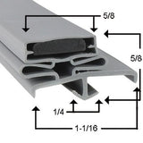 DELFIELD Gasket Part # 170-2295 - Size - 20-10-516  59 X 22 15/16 MAG 4SC 1702295