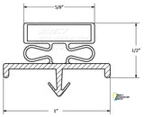 TRAULSEN GASKET, 29-1/4 X 67-1/2 3S MFR Part #: 341-60085-00 RHS Part #: 60-707 MODELS RIH232LFHS UR48DTA