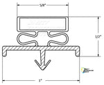 TRAULSEN Gasket Part # 60090-00- Size - 20-10-436  26 1/4 X 20 3/8 MAG 4SC Models: UHT48LR, UPT488LR, UPT4812, UPT4812LR, UPT4818, UPT4818LR, UPT488, UHT48, ULT48, UHT60ZCF01, UHT48R, ULT48LR, UHT48ZCFLR  Numbers: 341-60090, 341-60090-00, 341-6009000, 341