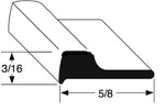 24" GASKET MOUNTING STRIP  20 Strips of 24" 