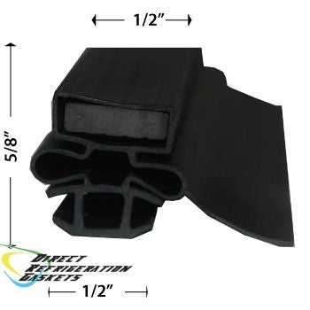 Turbo Air Refrigeration Gasket # 30223L0211 – Sized 25 1/2" x 53 1/2" For TurboAir Unit Model # TSRF-72D