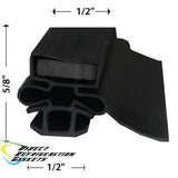 Centaur Plus Refrigerator reach-in 2 section Gasket Model CSD-2DR-TSI  Size 24" x 61 1/2"
