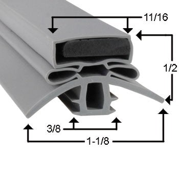 OEM Part #433623 Hobart Gasket 25 x 26 1/4 Commonly Fits Model #'s: CUF, CUF27, CUS60, ULT27, ULT27L, ULT27R, UHT27R, UHT27ZCFR, ULT60, UPT6012, UHT48, UHT60LR, UPT6018, UHT60, UPT6024, CU60, CUS27, UHT27, UPT276R, UPT276, CU27