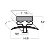 OEM Part #433623 Hobart Gasket 25 x 26 1/4 Commonly Fits Model #'s: CUF, CUF27, CUS60, ULT27, ULT27L, ULT27R, UHT27R, UHT27ZCFR, ULT60, UPT6012, UHT48, UHT60LR, UPT6018, UHT60, UPT6024, CU60, CUS27, UHT27, UPT276R, UPT276, CU27