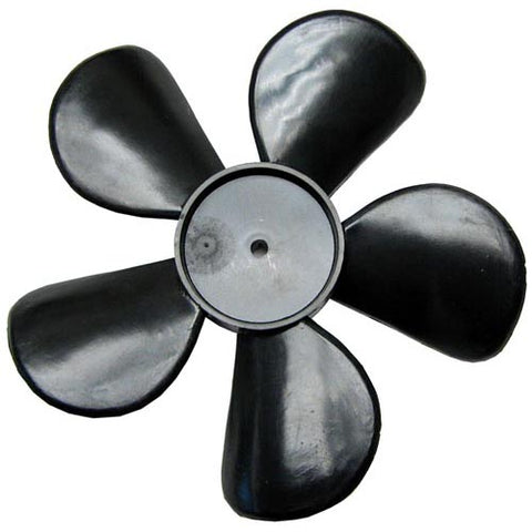 PLASTIC FAN BLADE 5-1/2" CW BLADE, 3/16" HOLE, 5 BLADES, BLACK ROTATION CW LOOKING FROM BACK OF BLADE - MOTOR SIDE - FACING AIR DISCHARGE. DELFIELD 4427N, 4427N-6, 4427N-9M, 4432N, 4432N-12M, 4448N, 4448N-12, 4448N-18M, 4448N-8, 4460N, 4460N-12, 4460N-12M