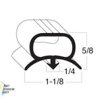Beverage Air Gasket  CABINET 48-5/8" 712-025D-04	 712025D04	 BVA712-025D-04	 BVA712025D04																																																																				27-648	CAB GASKET; 58"	  SM58N;  SM58; SMF58S	, STF58