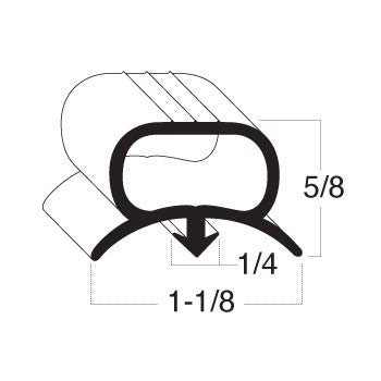 Glenco Right Door 20 1/4" wide by 48 1/2 tall  - Non MAG Gasket Models:  AHA28S, AHA40S, AHA45S, AHA65S, AHA85S, AHFA28S, AHFA40S, AHFA45S, AHFA65S, AHFA85S, ALA28S, ALA40S, ALA45S, ALA65S, ALA85S, ALFA15S, ALFA28S, ALFA40S, ALFA45S, ALFA65S, ALFA85S, SHA