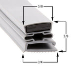 Custom made Walk In Gasket Size 75 3/4" x 32 3/4" x 75 3/4"