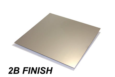 Stainless Steel Sheet 48" x 96" Grade 304 - #4 Finish - 18GA