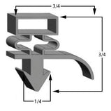 Custom Made Gasket for Warmer DART TO DART 20 1/4" X 51 1/2" 
