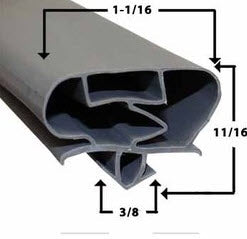 HOSHIZAKI 2A5192-15 GASKET - DRAWER Size GASKET, 10-5/8" X 24-1/4" OD HOSHIZAKI AMERICA, INC GASKET - DRAWER 2A5192-15  Fits Models CPT46-D, CPT67-D4, CPT93-D6, CRMF27, CRMF27-01, CRMF27-D, CRMF27-LP, CRMF27-W01, CRMF27-WD, CRMF48-01, CRMF48-D4, CRMF48-W0