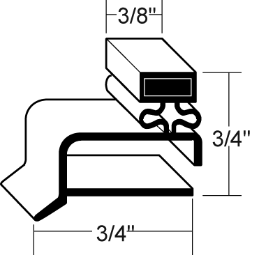 Victory Retainer Mounted Magnetic Gasket  Models:  AF22S, RS2NS3, SR22S, SR72S, SR47S, AR22S, AR72S, AR47S, AF47S, AF72S Numbers: 234-1006, 50247601 Color : Blue , 62-031