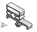 Custom Made Migali Gasket size 18 3/4" x 31"