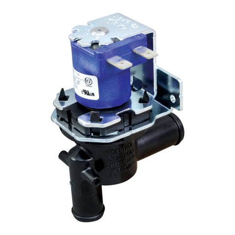 WATER DUMP SOLENOID VALVE, 120V 11/16" OD X 9/16" OD AND .22" OD X .22" OD MANITOWOC SERIES B, C, G, H, I, J, P, Q, R, S.