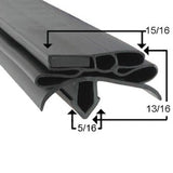 205014  True Gasket True Mfg Gasket  22 3/8" X 25 3/8" - New Profile  - Dart to Dart 