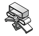 Custom Made gasket 30" x 22 1/2" - magnetic - 4 sided 