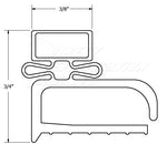 RANDELL Gasket Part # IN-GSK104- Size - 20-5270  21 1/4 X 10 3/4 MAG 4SC  Models: 9603LCC, 9301AM Numbers: 145-1047, 74-1282, IN GSK 104, IN GSK-104, IN GSK104, IN-GSK 104, IN-GSK-104, IN-GSK104, INGSK 104, INGSK-104, INGSK104