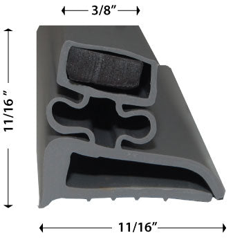 RANDELL Gasket Part # IN-GSK175- Size - 20-5270 24 1/4 X 24 1/4 MAG 4SC