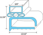 PERLICK Gasket Part # C18992-1- Size - 20-5270  30 1/2 X 20 MAG 4SC for Models: P5063SC, P5064E, P5064SC, P6063E, C5061ESCUL, P5063E, C5063E, C5063UL, C5064, C5064E, C5064ESC, C5064ESCUL, C5065E, C5065ESC, C5065ESCUL, C5065EUL, C5069, C5063ESC, C5063ESCUL