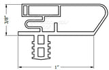 MAG GASKET, 29-3/4 X 72-3/4 GJ style 3646 MAG  4330208