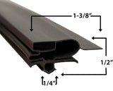 Turbo Air New Profile Door Gasket Size 17 7/8 x 53" Magnetic