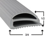 Custom made gasket Size 19 1/2" x 13 1/2" " Screw on Compression gasket 