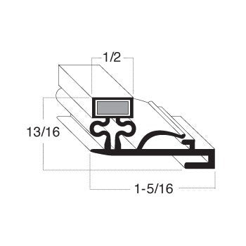 Victory Gasket 25 13/16 x 51 3/16 Models: ACRS1DS7STSGDS, ACRS1DS, ACRS1DSSTS, ACRS1DS7STS RHS Part # 62-273 part numbers 50677001, 5769B3214
