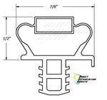 Dino Special 25 1/2 x 25 1/2 Delfield Unit Gasket