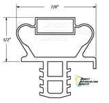 Custom Made gasket size 22 1/8 x 25 3/8  Profile 1357 - special Price Liam Carroll