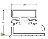 DUNHILL Gasket  Size  22-1/8" X 31" MAG 4SC - screw on gasket