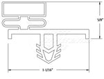 DELFIELD Gasket Part # 170-2637- Size - 20-1504 72 1/2 X 30 MAG 4SC (Gaskets)