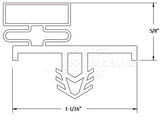 DELFIELD Gasket Part # 170-2637- Size - 20-1504 72 1/2 X 30 MAG 4SC (Gaskets)