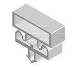 Delfield Gasket 24 3/4 x 28 7/8 Description & Fitment:  Delfield Gasket 24 3/4 x 28 7/8    OEM Quality Refrigeration Door Gasket  OEM Part # 1701305 , 170-1305  Commonly Fits Model #'s: MRPT1-GH