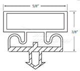 Delfield Gasket 24 3/4 x 28 7/8 Description & Fitment:  Delfield Gasket 24 3/4 x 28 7/8    OEM Quality Refrigeration Door Gasket  OEM Part # 1701305 , 170-1305  Commonly Fits Model #'s: MRPT1-GH